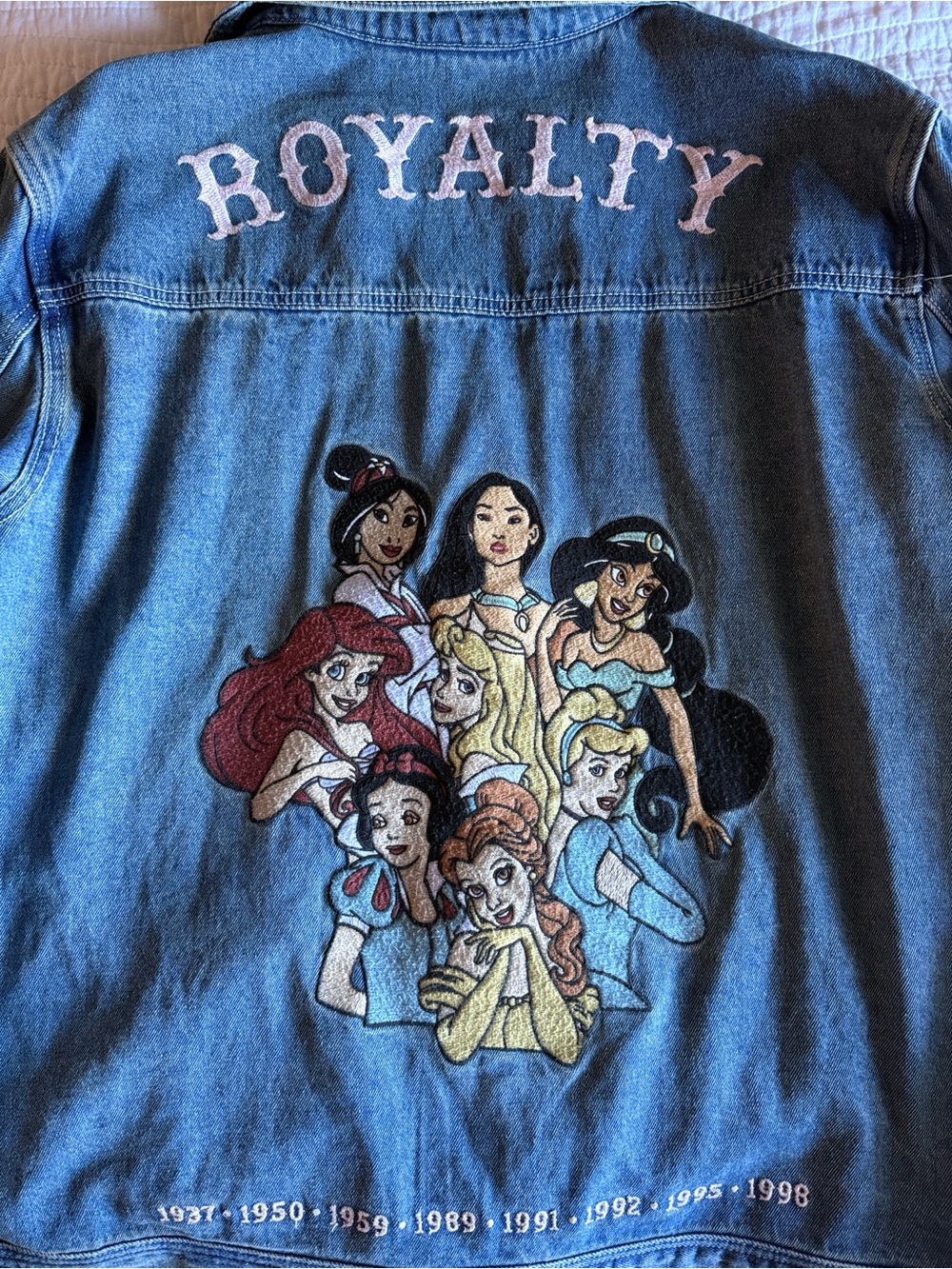 Cakeworthy 90s Princess Royalty Denim Jacket
